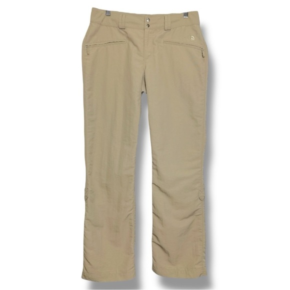 The North Face Tan Straight Leg Jumpsuit with Adjustable Cuffs - Picture 1 of 16